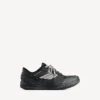 Women’s hamptons worn-out sneaker in black