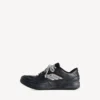 Women’s hamptons worn-out sneaker in black