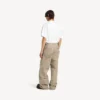 Men’s wet brush oversized t-shirt in white