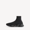 Men’s speed 2.0 recycled knit sneaker in black